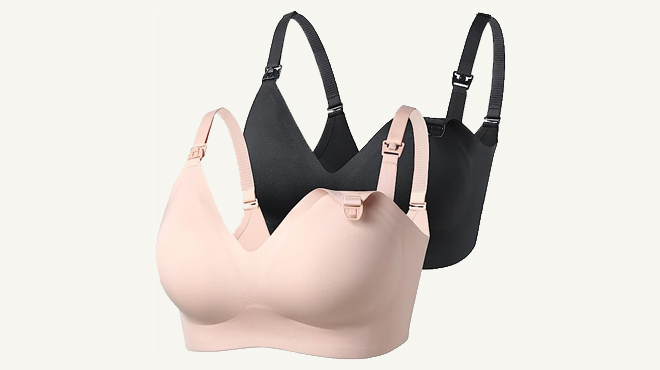 Two Colors of Maternity Bras