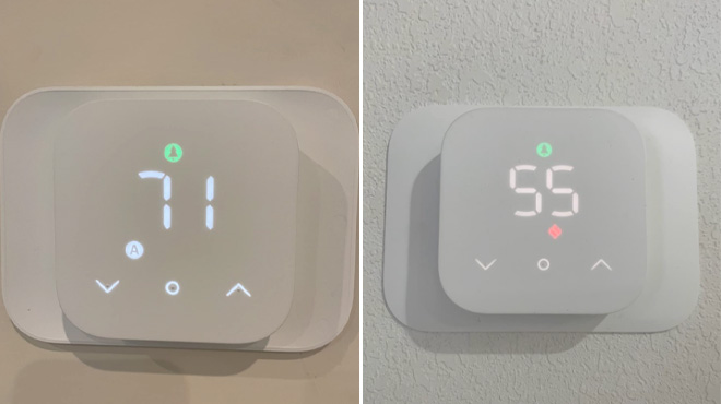 Two Different Amazon Smart Thermostat