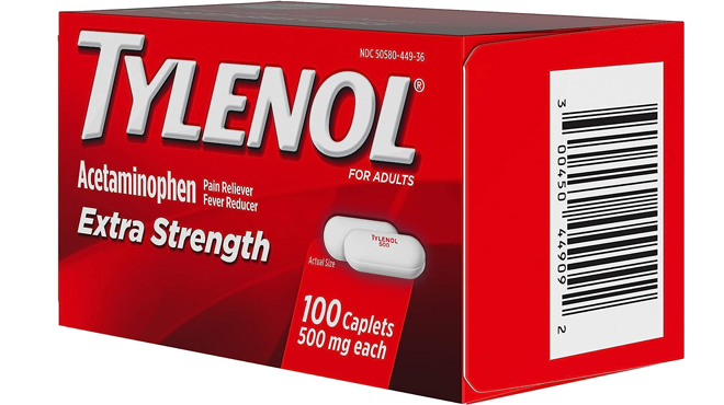 Tylenol Extra Strength Caplets 100 ct