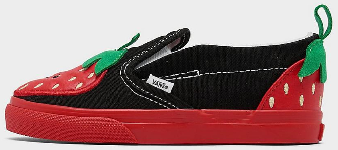 VANS Toddler Classic Slip on Strawberry Casual Shoes