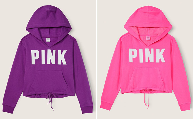 PINK Victoria's Secret, Tops, New Victorias Secret Pink Campus Pullover  Hoodie Sweatshirt Leggings Mxxl