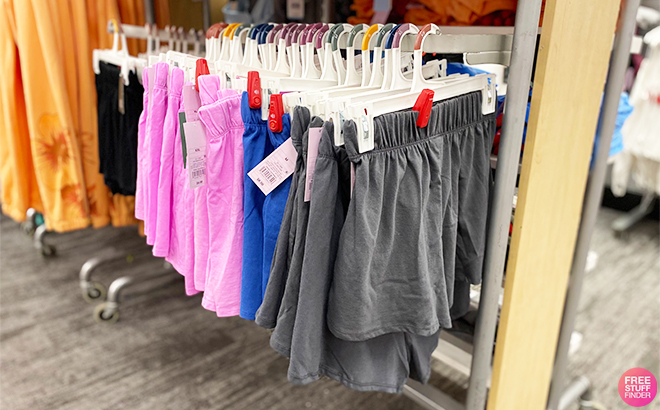 Wild Fable Womens Shorts on a Rack at Target