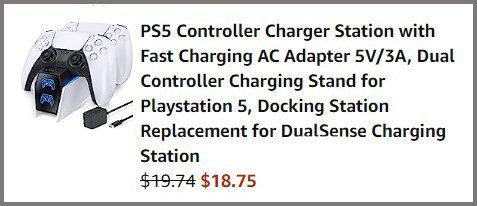 PS5 Controller Charger Station Summary