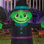 3 5ft Airblow Inflatable Halloween Witch