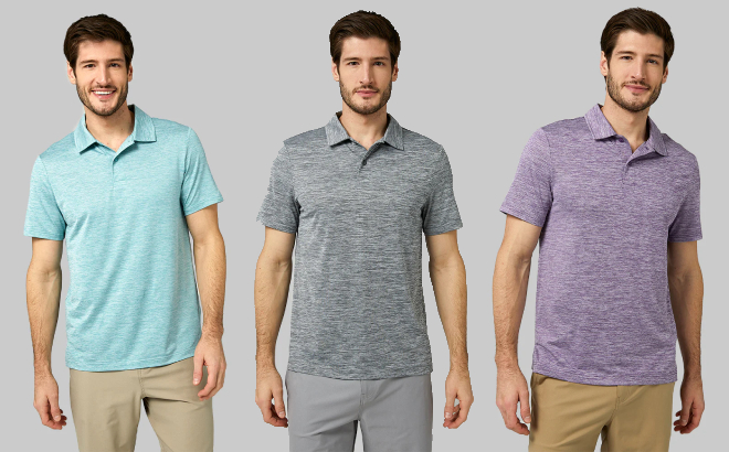 32 Degrees Mens Polos