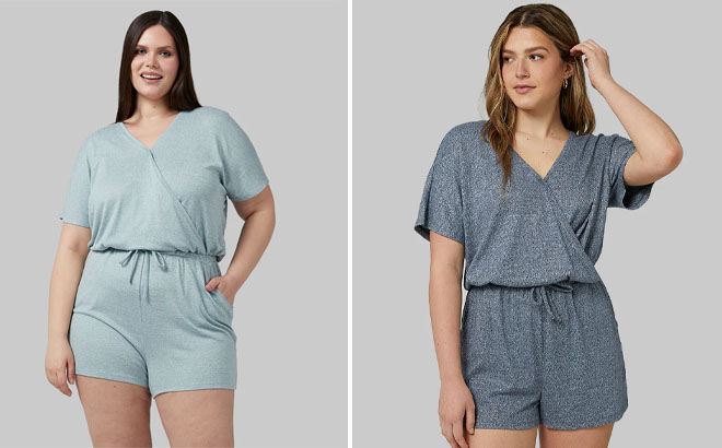 32 Degrees Womens Soft Comfy Rompers