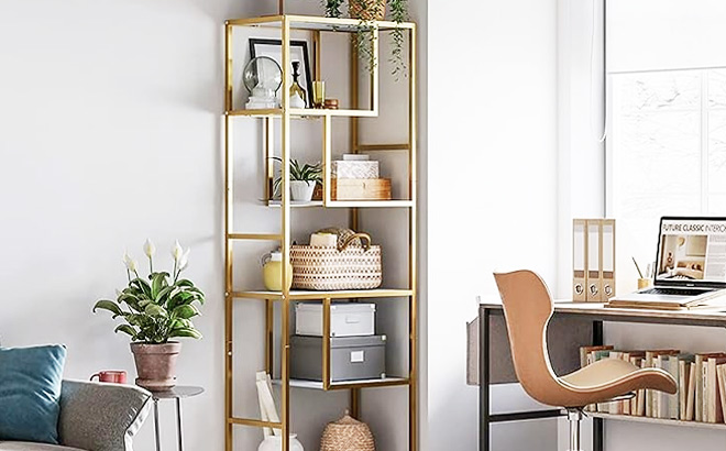 5 Tier Bookshelf