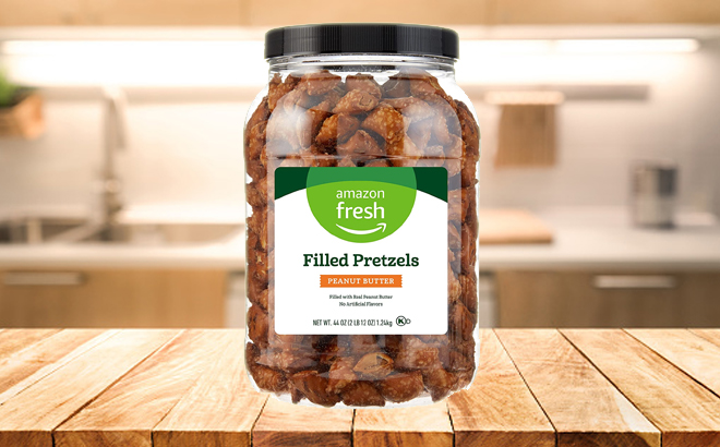 Amazon Fresh Peanut Butter Filled Pretzels