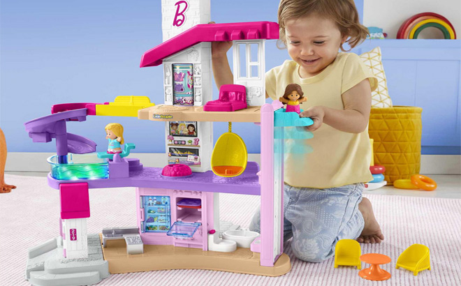 Barbie Little People Little Dreamhouse Toy Set