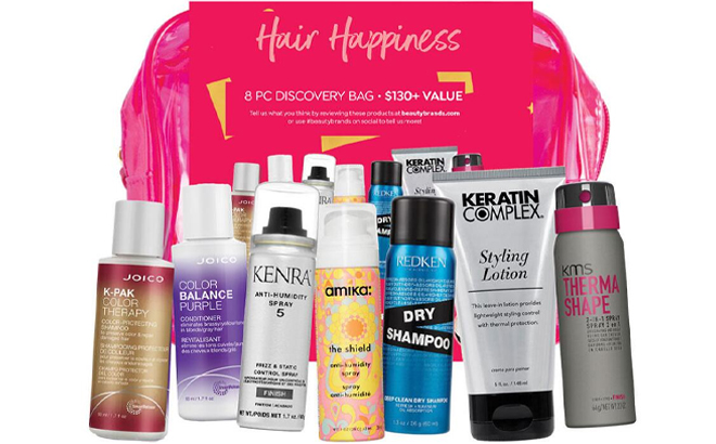 Beauty Brands Hair Happiness Discovery Bag