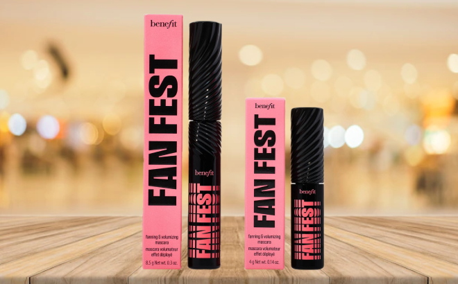 Benefit Fan Fest Fanning and Volumizing Mascara 2 Piece Set