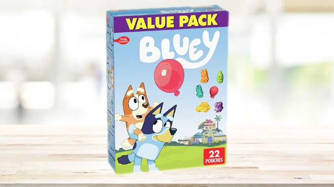 Bluey Fruit Snacks 10-Count Box $1.69 Shipped at Amazon | Free Stuff Finder
