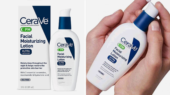 CeraVe PM Facial Moisturizing Lotion