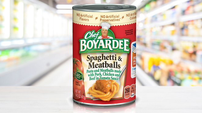 Chef Boyardee Spaghetti Meatballs 24 pk