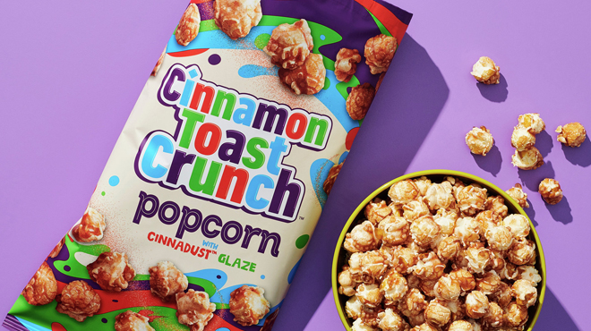 Cinnamon Toast Crunch Popcorn Snack