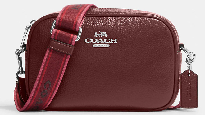 Coach Outlet Mini Jamie Camera Bag in Wine