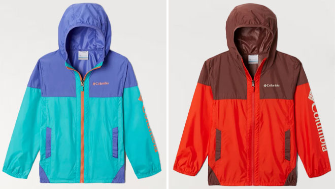 Columbia Kids Windbreaker Jackets