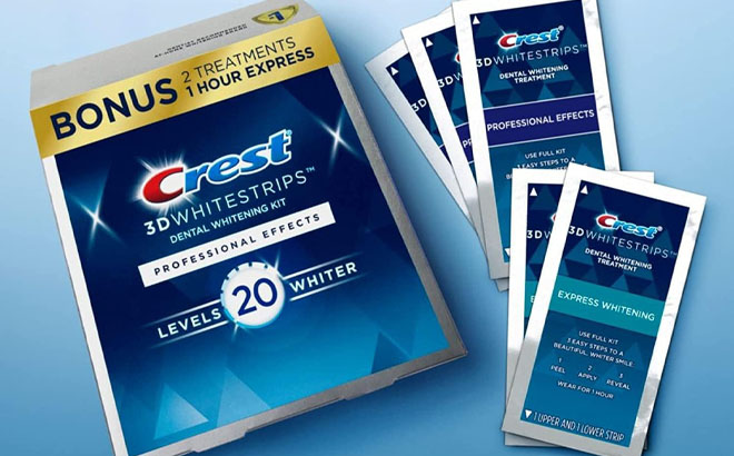 Crest 3D Whitestrips Kit