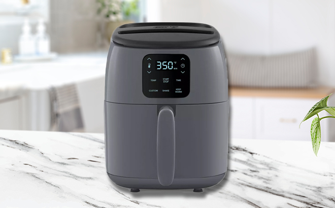 Dash 2 6 Quart Express Digital Tasti Crisp Nonstick Air Fryer