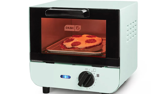 Dash Mini Toaster Oven Aqua