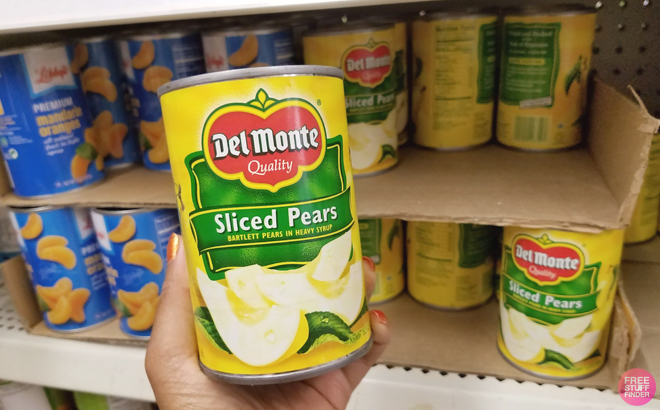 Del Monte Canned Sliced Pears in Heavy Syrup