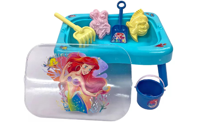 Disney Princess Ariel Princess Sand and Water Activity Table