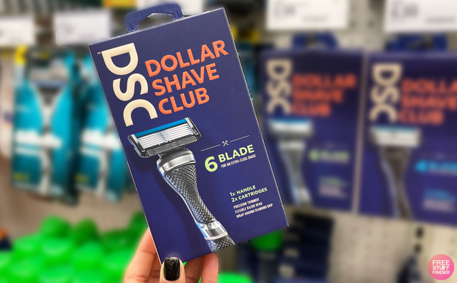 Dollar Shave Club Mens Razor 6 Blade Starter Set