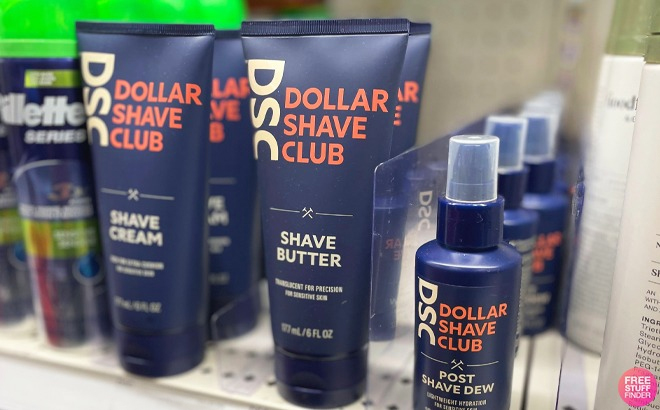 Dollar Shave Club Shave Cream and Butter