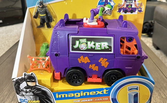 Fisher Price DC Super Friends The Joker Van HQ Playset