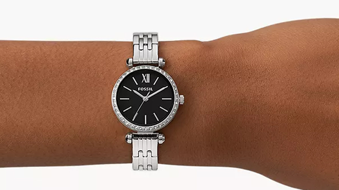 Fossil Tillie Mini Three Hand Stainless Steel Watch in Silver