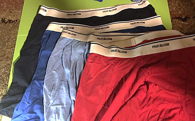 Fruit of the Loom 8-Pack Men’s Boxers $16.99 | Free Stuff Finder
