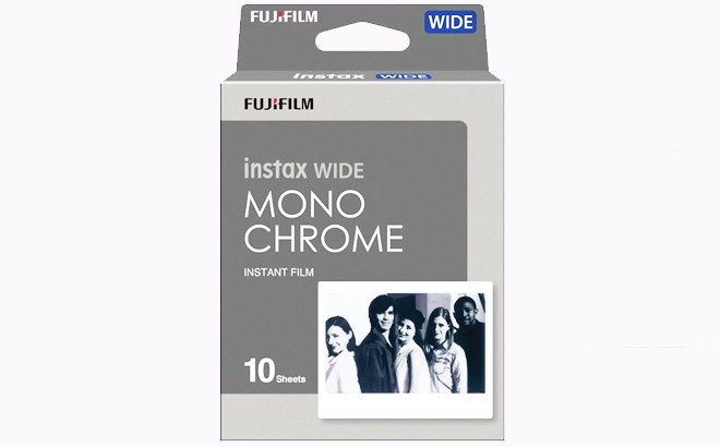 Fujifilm Instax Wide Monochrome Film 10 Pack