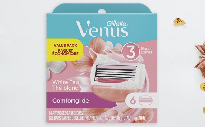 Gillette Venus Womens Razor Blade Refills 6 Count