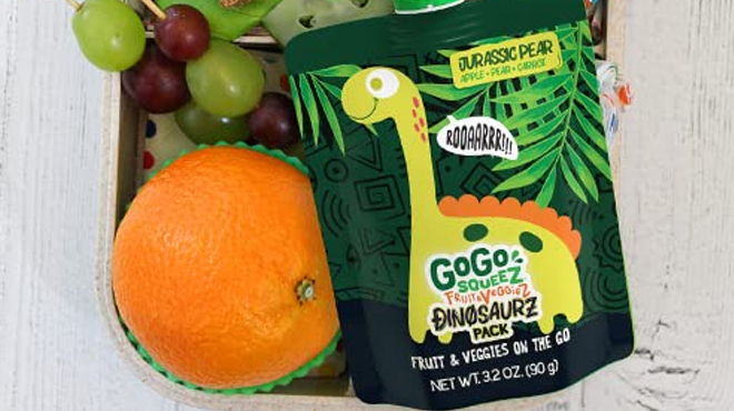 GoGo Squeez Fruit Veggie Variety Pack Jurrassic Pear