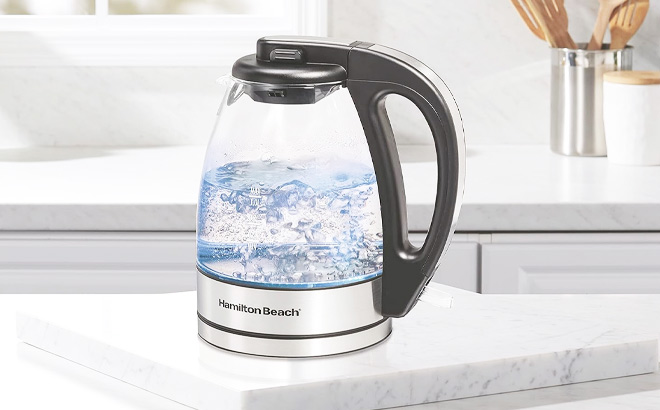 Hamilton Beach Glass Electric Tea Kettle