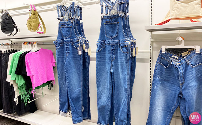 Hanged Universal Thread Womens Denim Overalls