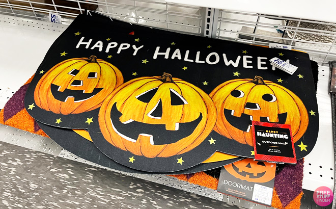 Happy Haunting Halloween Doormat