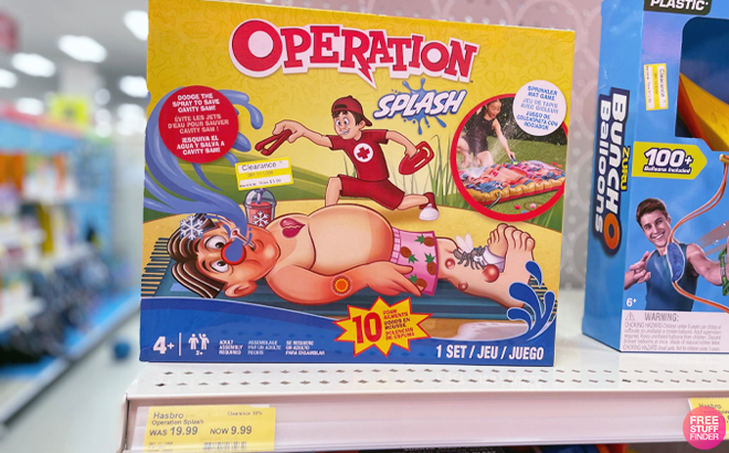 Hasbro Operation Splash Game