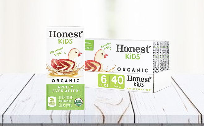 Honest Kids Appley Ever After Organic Juice 40 Pack