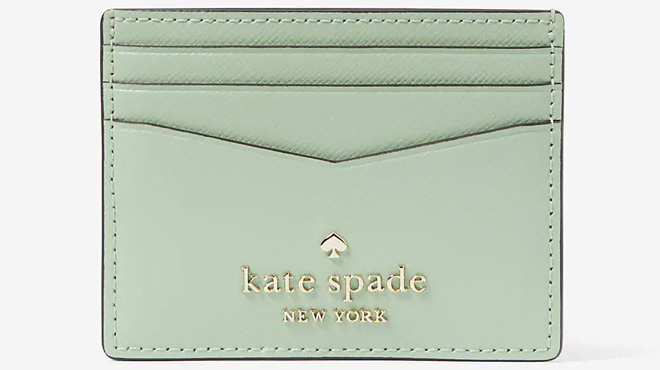 Kate Spade Card Holder Beach Glass