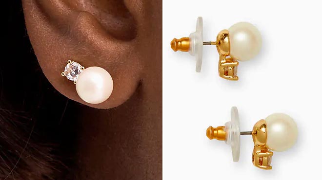 Kate Spade Pearls Of Wisdom Studs