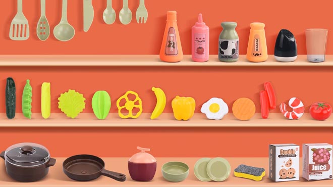 Kids Play Kitchen Accessories