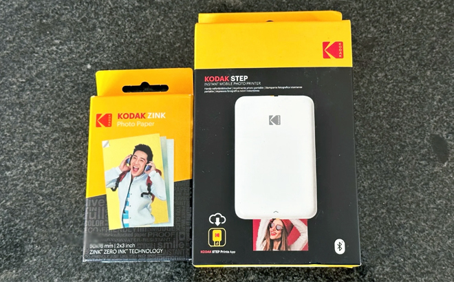 Kodak Mini Photo Printer with Paper