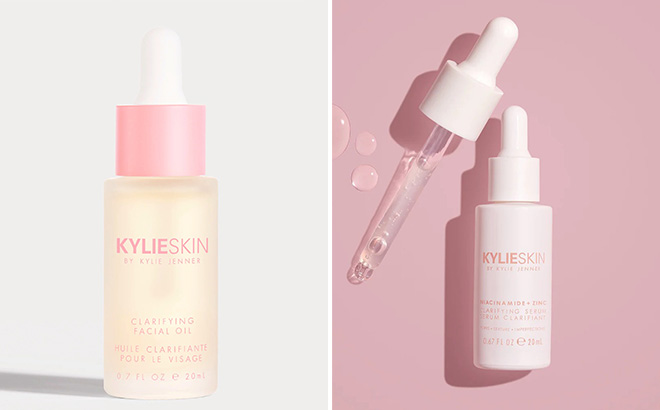 Kylie Cosmetics Clarifying Facial Oil and Clarifying Serum