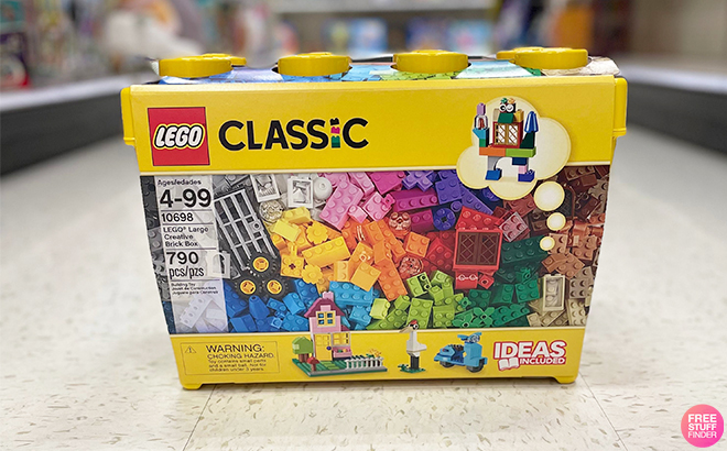 LEGO Classic Large Creative Brick Box 790 Piece on the Floor