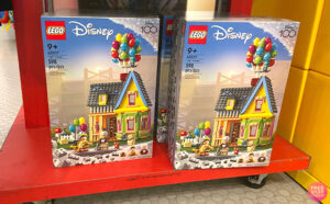 LEGO Disney and Pixar Up House Building Toy Set on Shelf