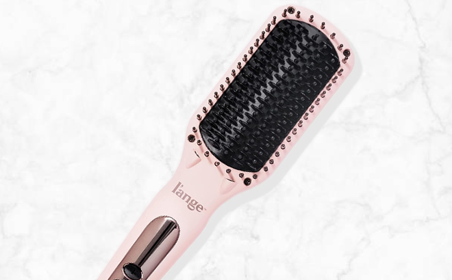 Lange Heated Hair Straightener Brush