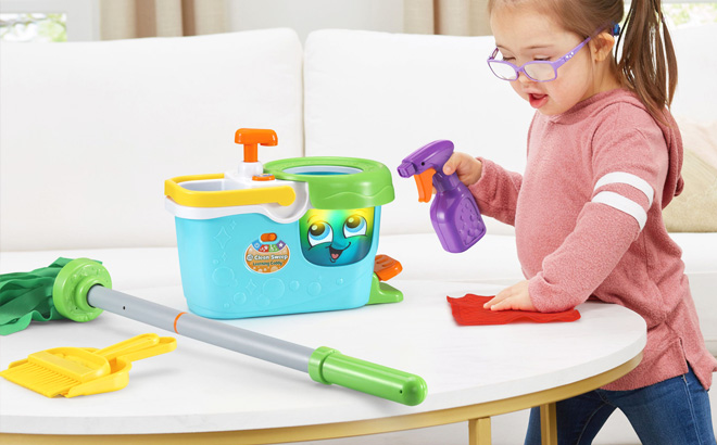LeapFrog Clean Sweep Learning Caddy