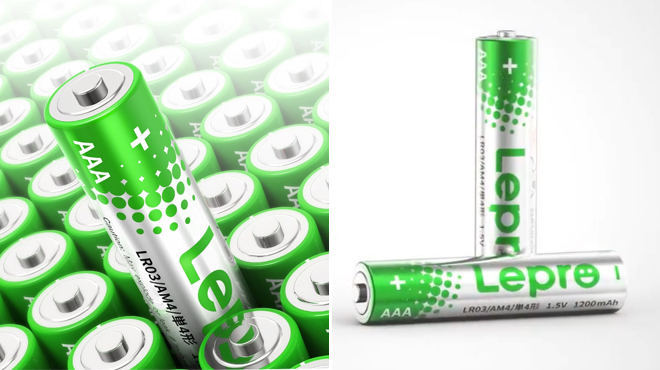 Lepro AAA Batteries 24 Pack at Amazon