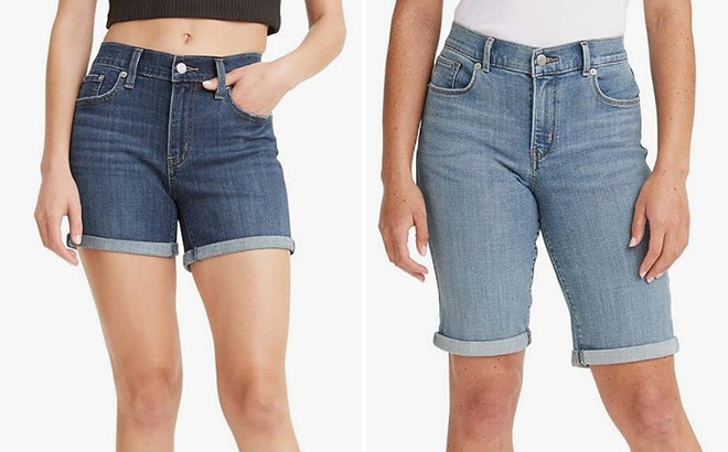 Levi's Women's Mid-Length Shorts 